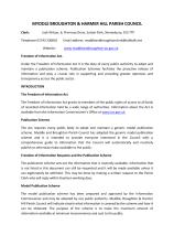 Myddle and Broughton - Freedom of Information 26.